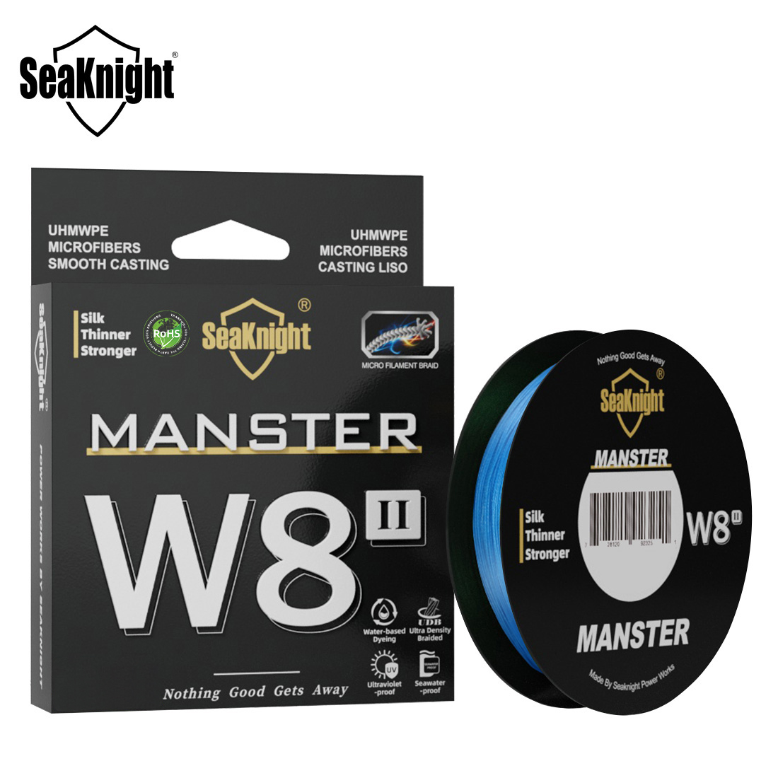 SeaKnight Brand W8 II 300M PE  - Ice Fishing Line のレビューと価格