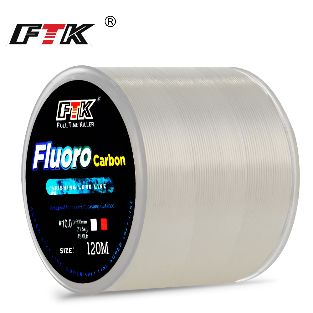 FTK 120M Fishing Line Carbon F - Fluorocarbon Line のレビューと価格