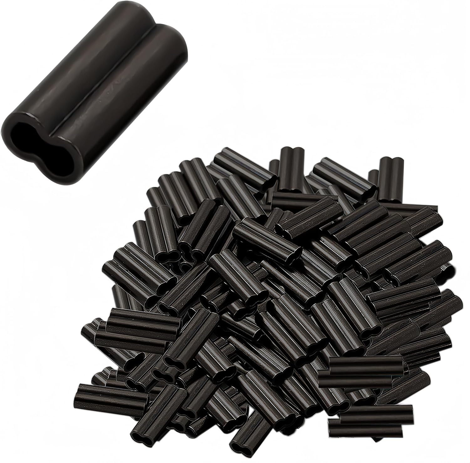 Copper Double Barrel Crimp Sle - Leader Line のレビューと価格