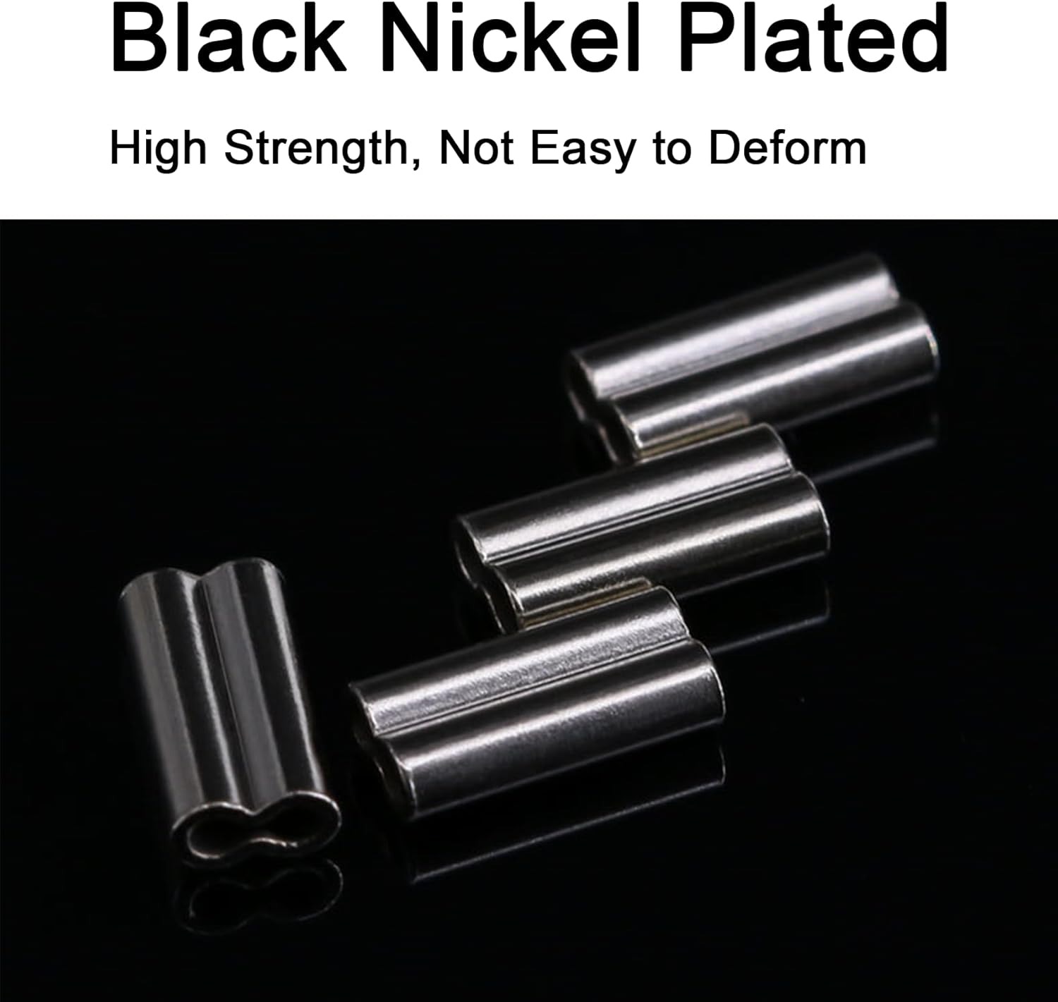 Copper Double Barrel Crimp Sle - Leader Line のレビューと価格
