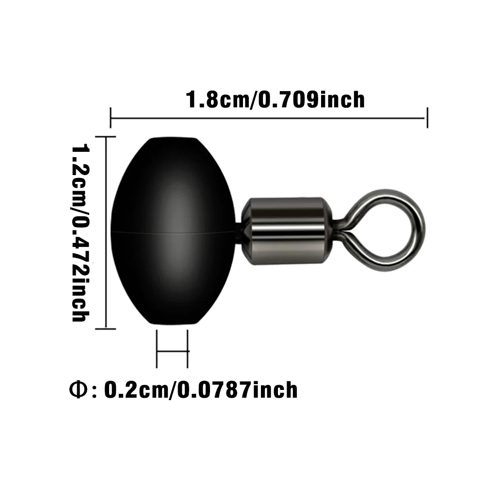 MNFT 10Pcs Pulley Swivel Rig B - Saltwater Line のレビューと価格