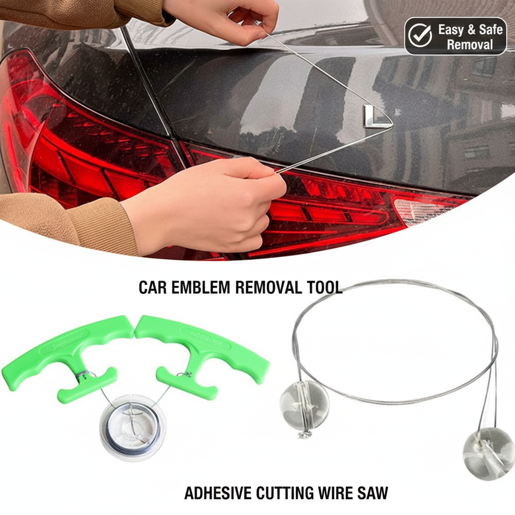 Car Emblem Remover Tool Kit Pr - Monofilament Line のレビューと価格