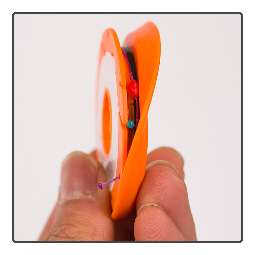 5pcs/lot Color Silicone Storag - Fishing Line Spool のレビューと価格
