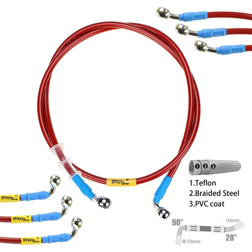 400mm-2400mm Brake Hose Hydrau - Braided Line のレビューと価格