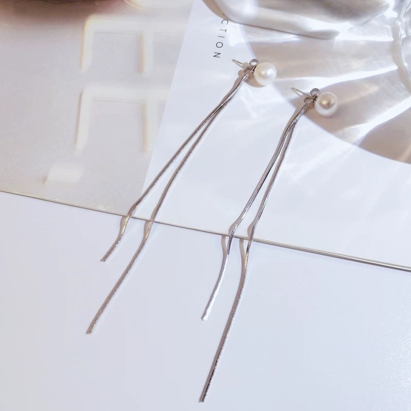 F.I.N.S 925 Silver Earrings Fo - Freshwater Line のレビューと価格