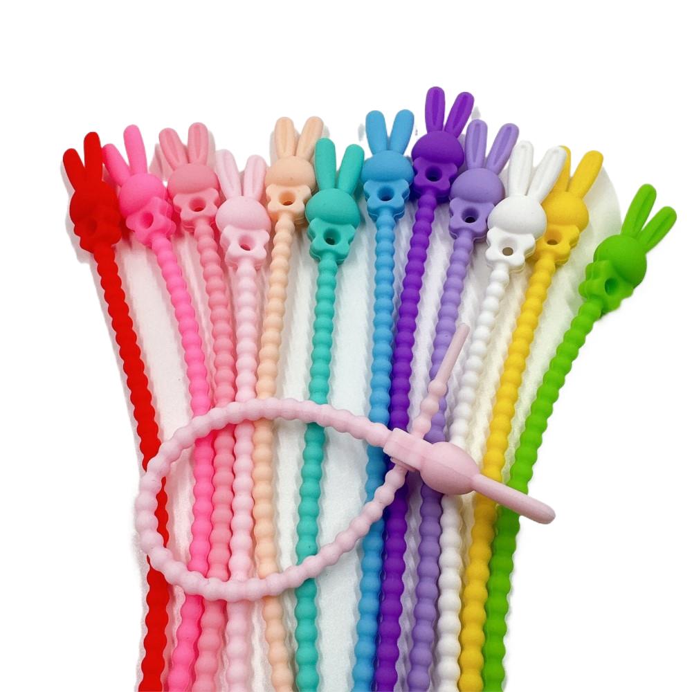 10Pcs Flower Star Silicone Cab - Tippet Line のレビューと価格