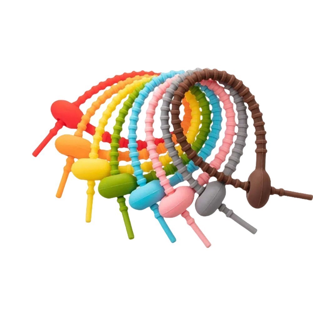 10Pcs Flower Star Silicone Cab - Tippet Line のレビューと価格