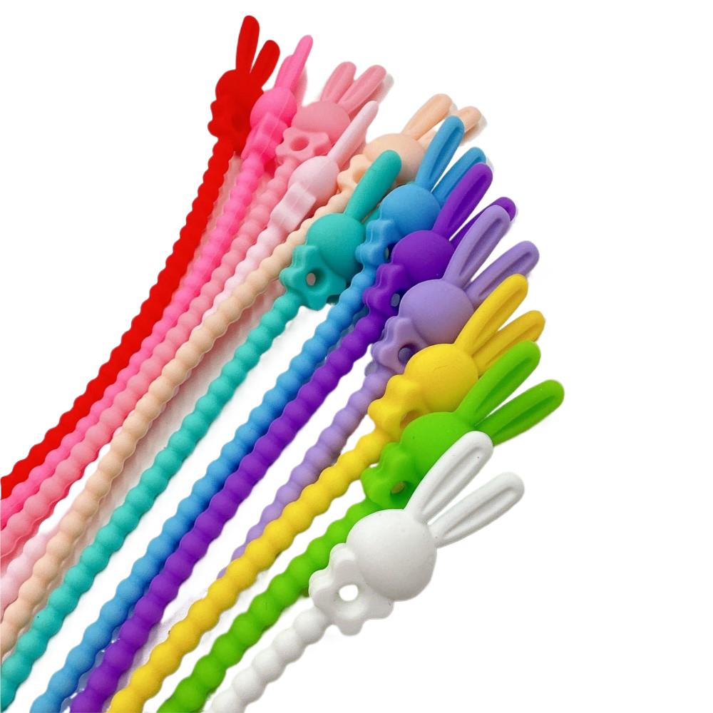 10Pcs Flower Star Silicone Cab - Tippet Line のレビューと価格