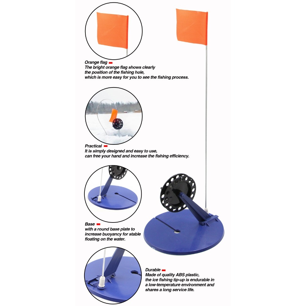 1PC Automatic Ice Fishing Plat - Ice Fishing Line のレビューと価格