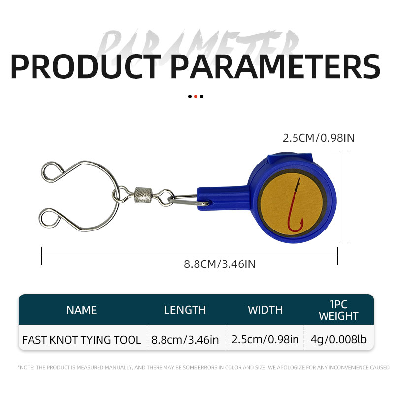 ShareShark 2pcs/bag Fast Knot  - Monofilament Line のレビューと価格