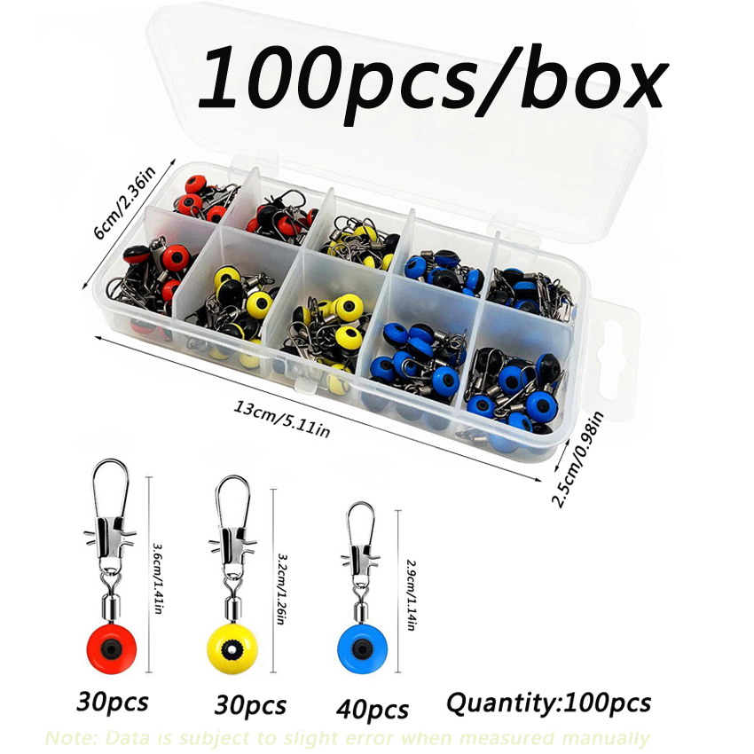 20pcs Fishing Line Hook Swivel - Saltwater Line のレビューと価格