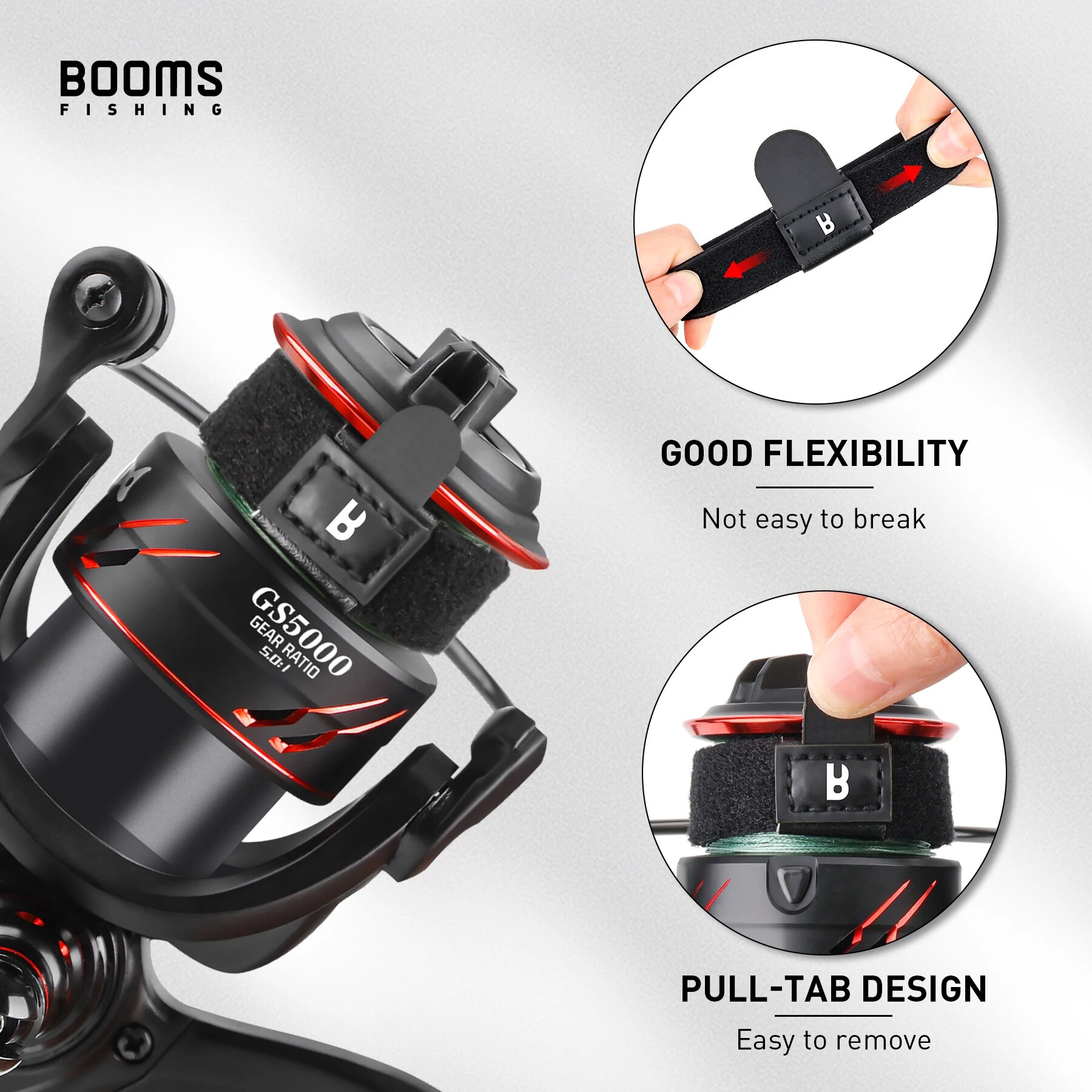 Booms Fishing SB1 4Pcs Spinnin - Fishing Line Spool のレビューと価格