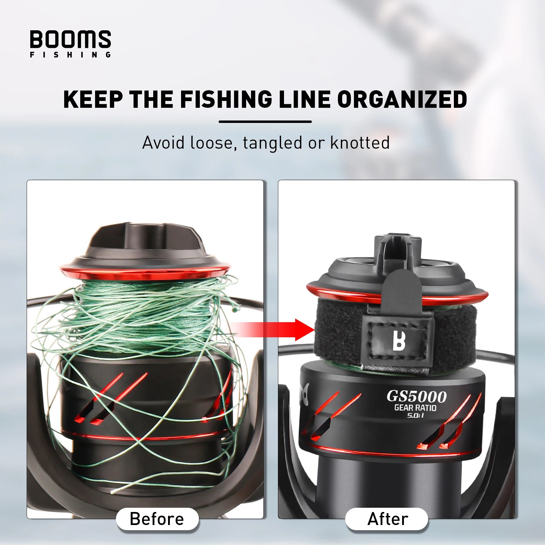 Booms Fishing SB1 4Pcs Spinnin - Fishing Line Spool のレビューと価格